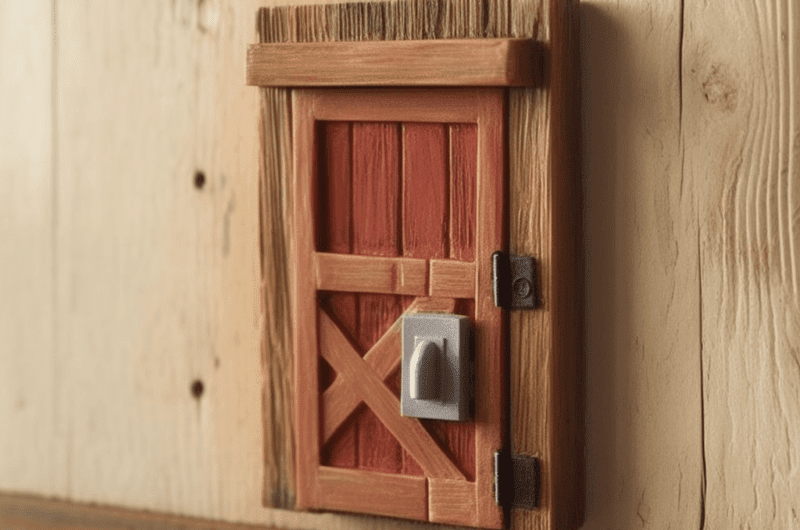 Miniature Barn Doors