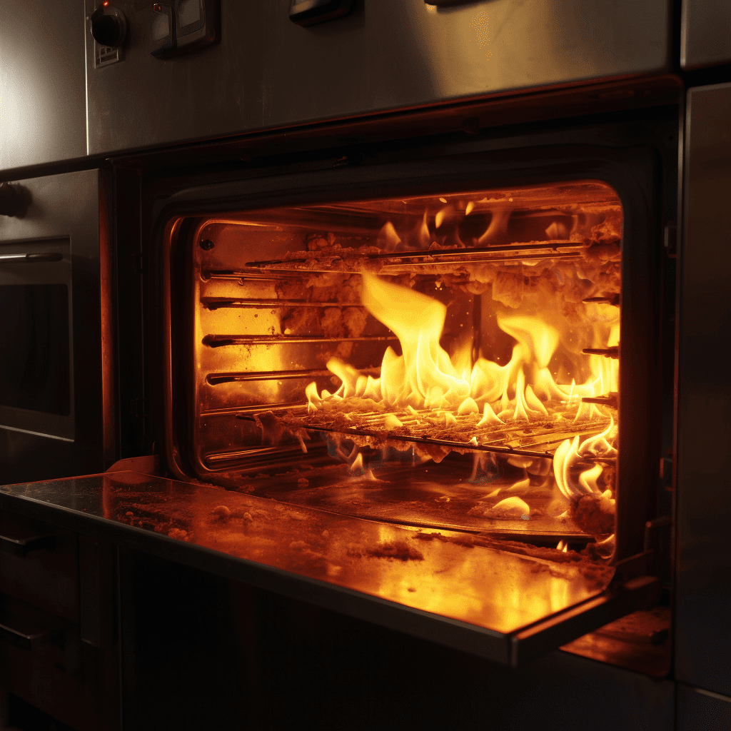 Why Your Oven Might Catch Fire