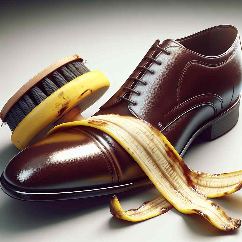The Unexpected Way to Polish Your Shoes with a Banana Peel