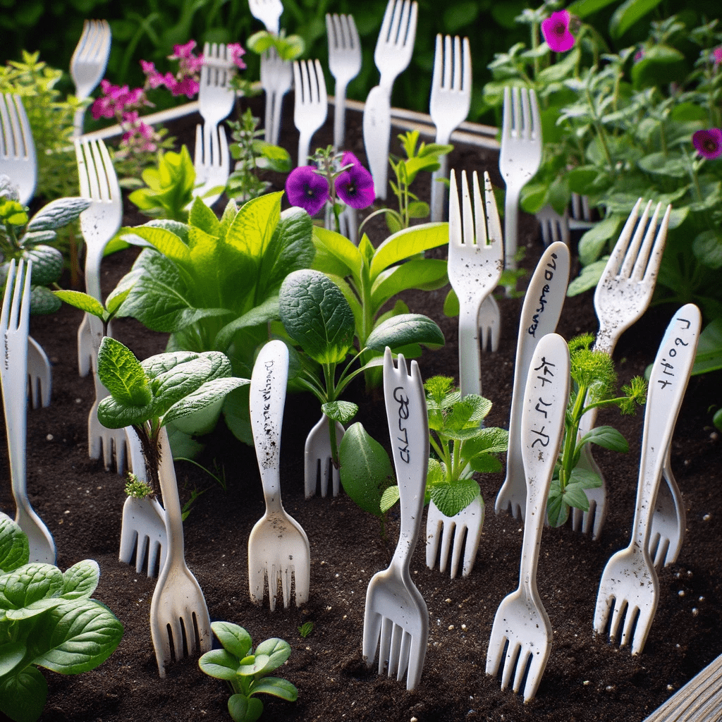 Unexpectedly Brilliant Ways To Reuse Plastic Utensils