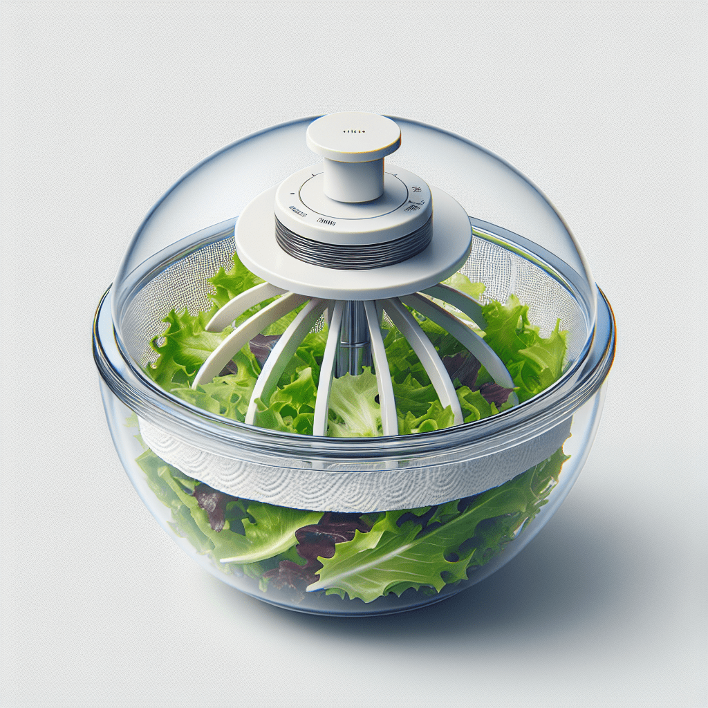 Why You Should Place a Paper Towel in Your Salad Spinner