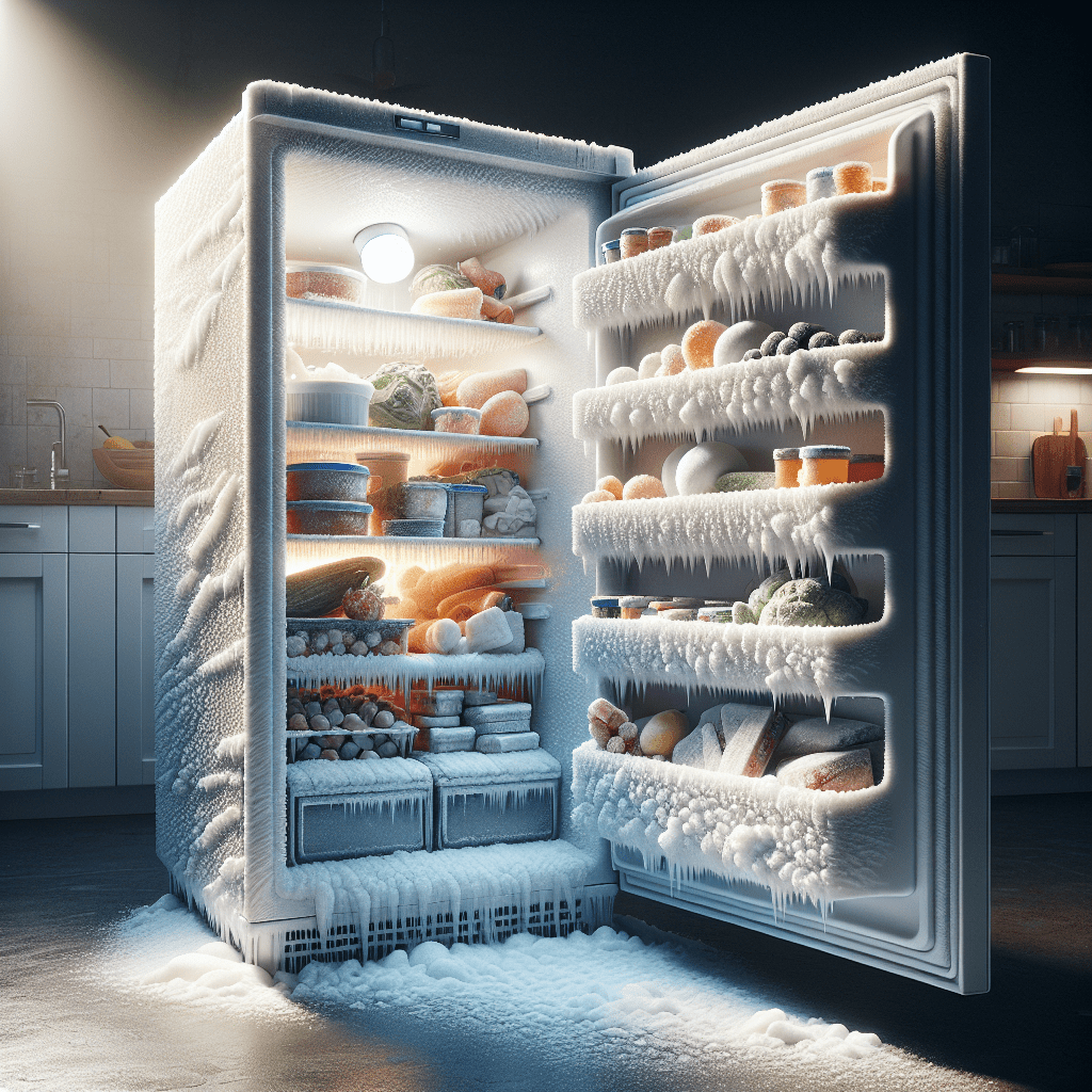 The Causes Of Ice And Frost In Your Freezer